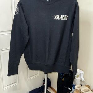 SSUR Coney Island Black Men's Sweater